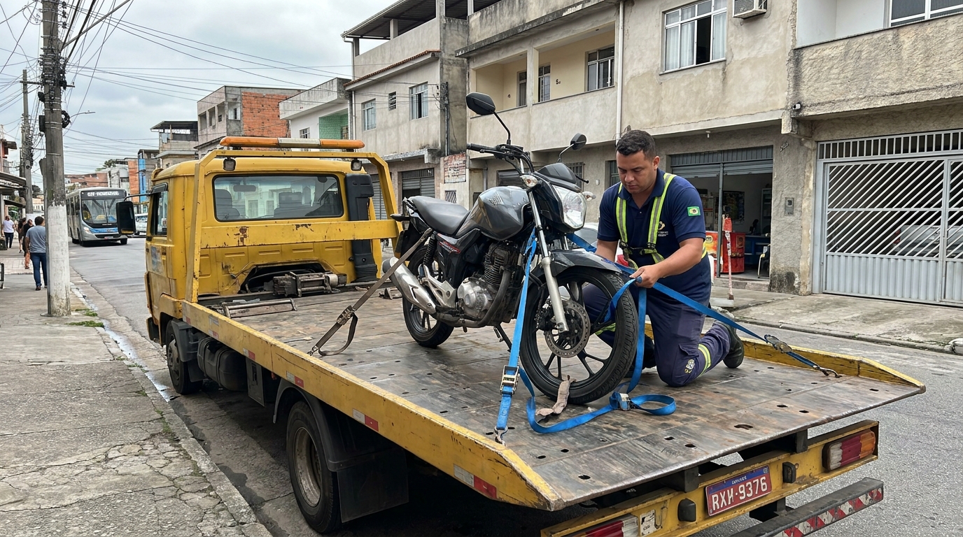 Auxílio para Moto no Local em Taboão da Serra‑SP