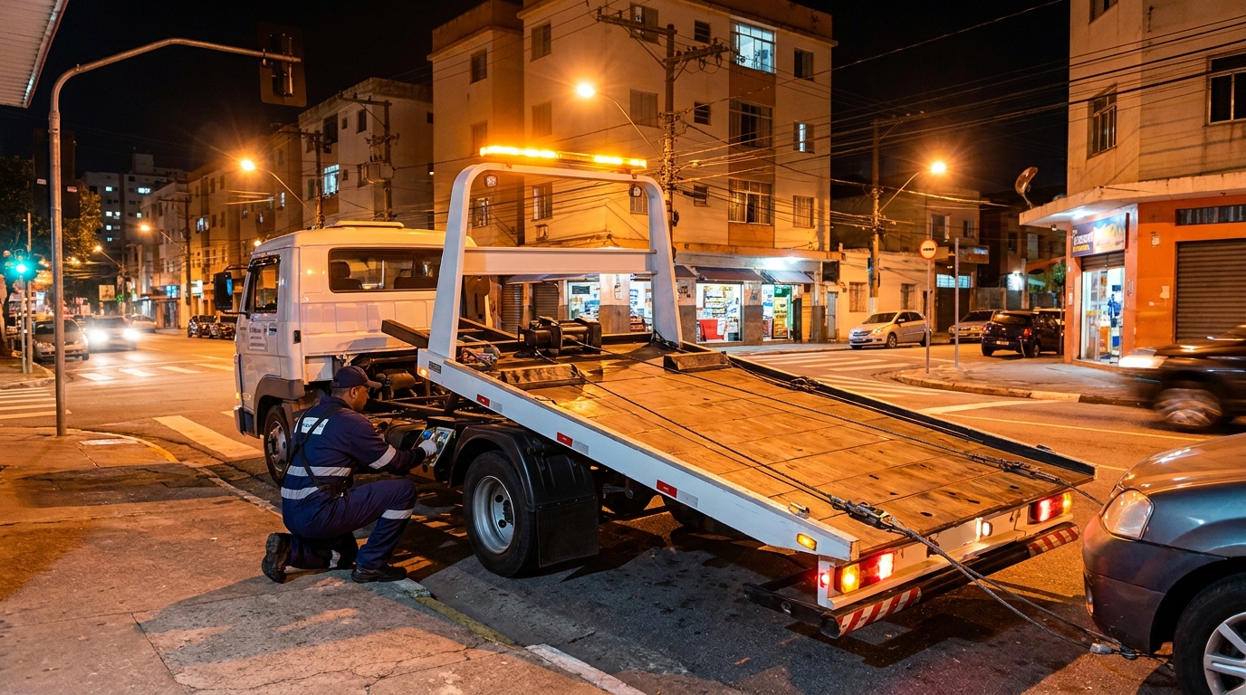 Guincho 24h profissional em Taboão da Serra‑SP