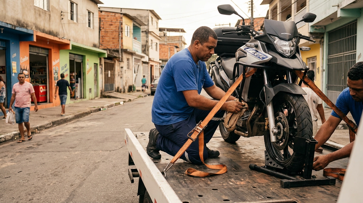 Guincho para Moto em Taboão da Serra‑SP