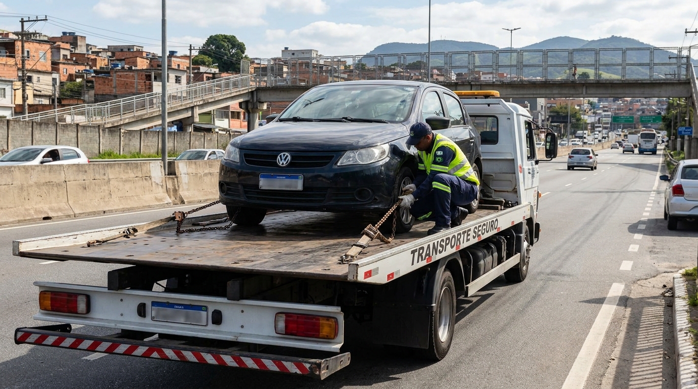 Logística para Veículos Parados em Taboão da Serra‑SP