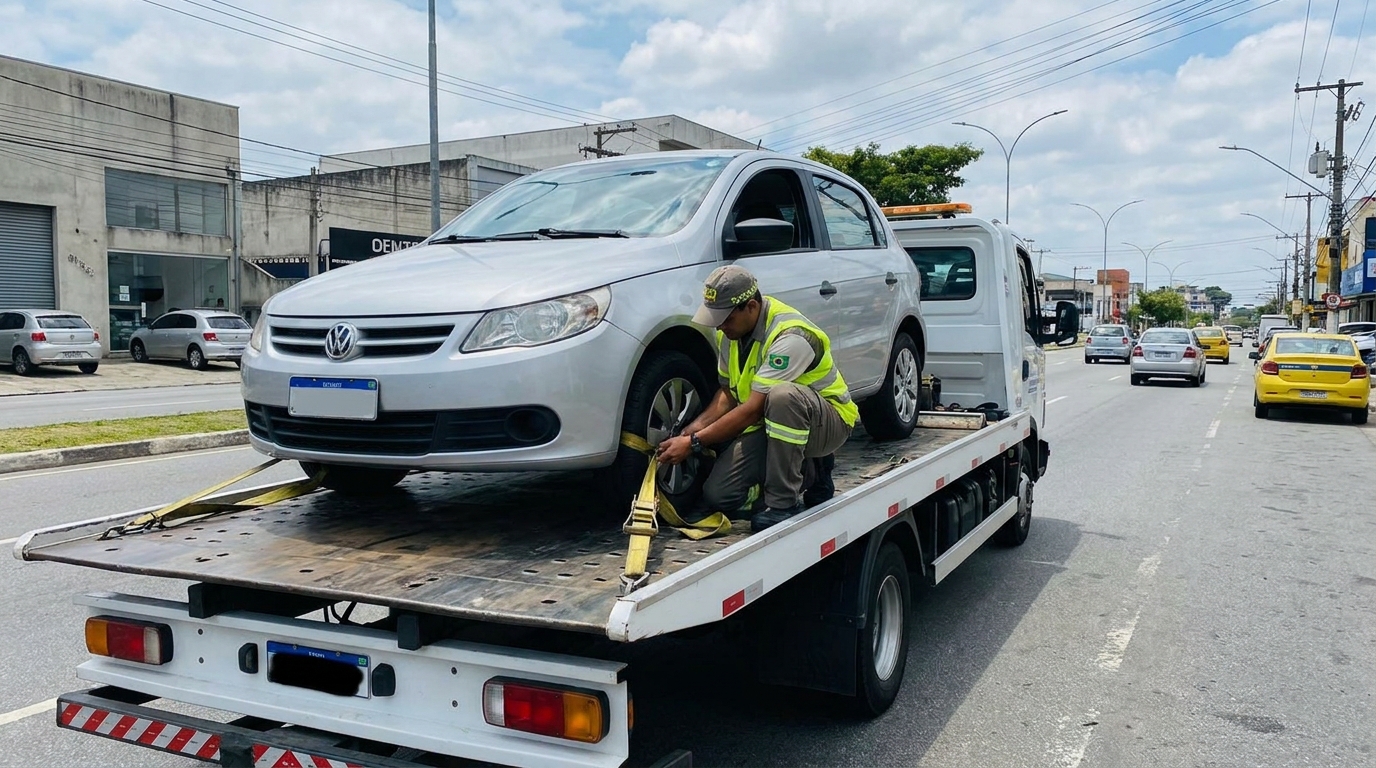 Recolhimento após Colisão em Taboão da Serra‑SP