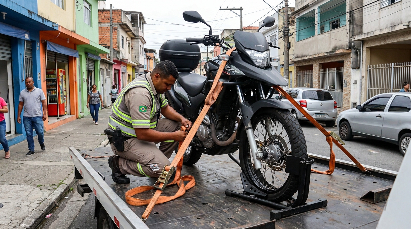 Guincho para Moto em Taboão da Serra‑SP